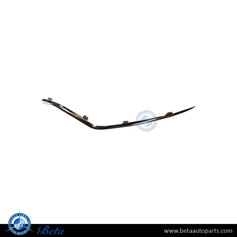 Left Side Front Bumper Chrome Moulding Normal AMG for Mercedes GLE-Class W167 / C167 2019-Up models, Part Number 1678856803 Left Side Front Bumper Chrome Moulding Normal AMG for Mercedes GLE-Class W167 / C167 2019-Up models, Part Number 1678856803